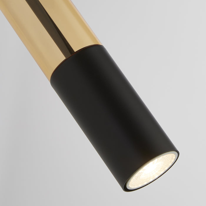 Searchlight Siena Wandlamp - Amber Acrylic