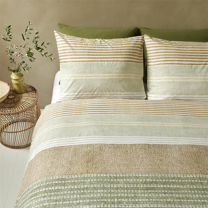 Ariadne at Home Lin Dekbedovertrek 240 x 200/220 cm - Groen