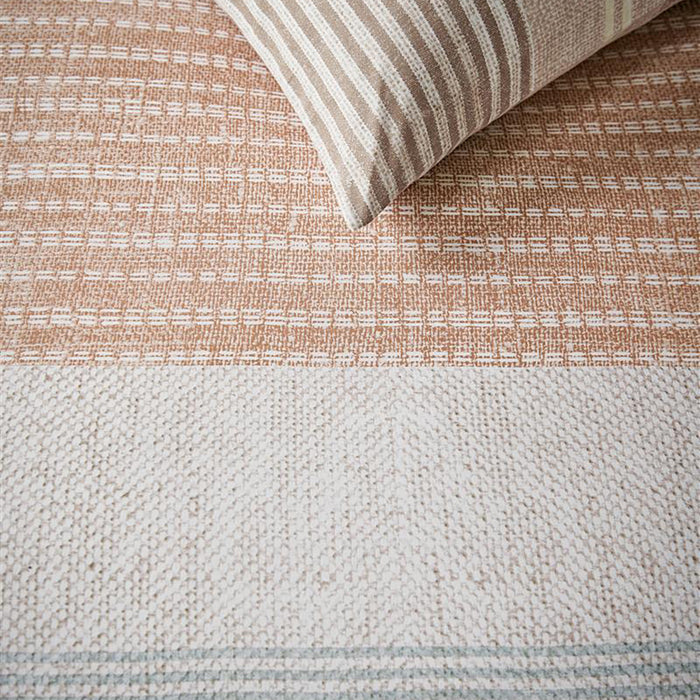 Ariadne at Home Lin Dekbedovertrek 140 x 200/220 cm - Terra