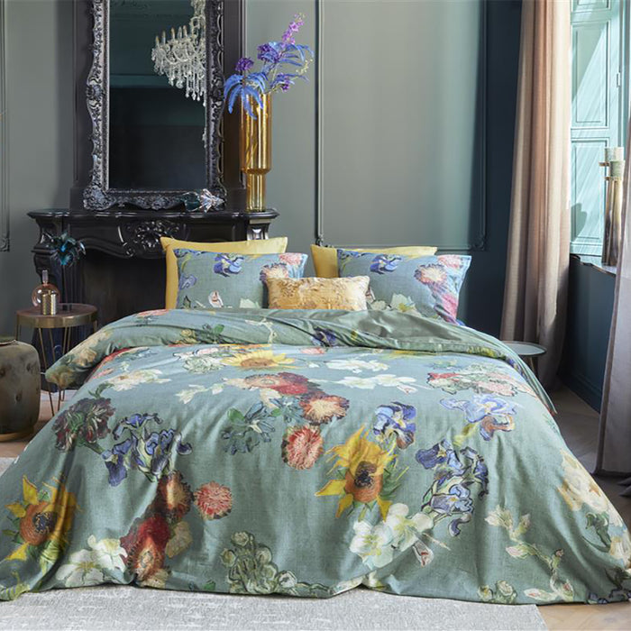 Beddinghouse X Van Gogh Museum Partout Dekbedovertrek 240 x 200/220 cm - Groen