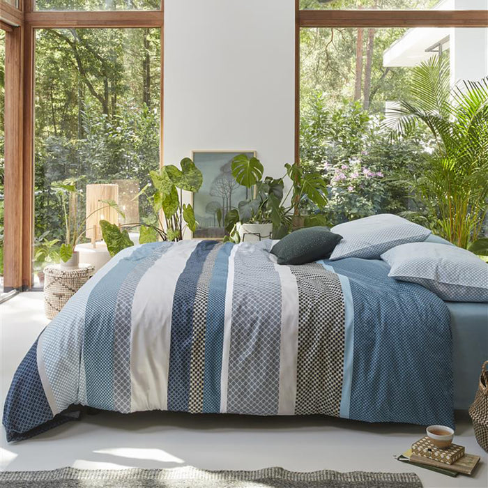 Beddinghouse Lennart Dekbedovertrek 240 x 200/220 cm - Blauw