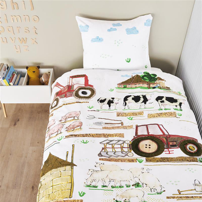 Beddinghouse Kids Farm Dekbedovertrek 140 x 200/220 cm