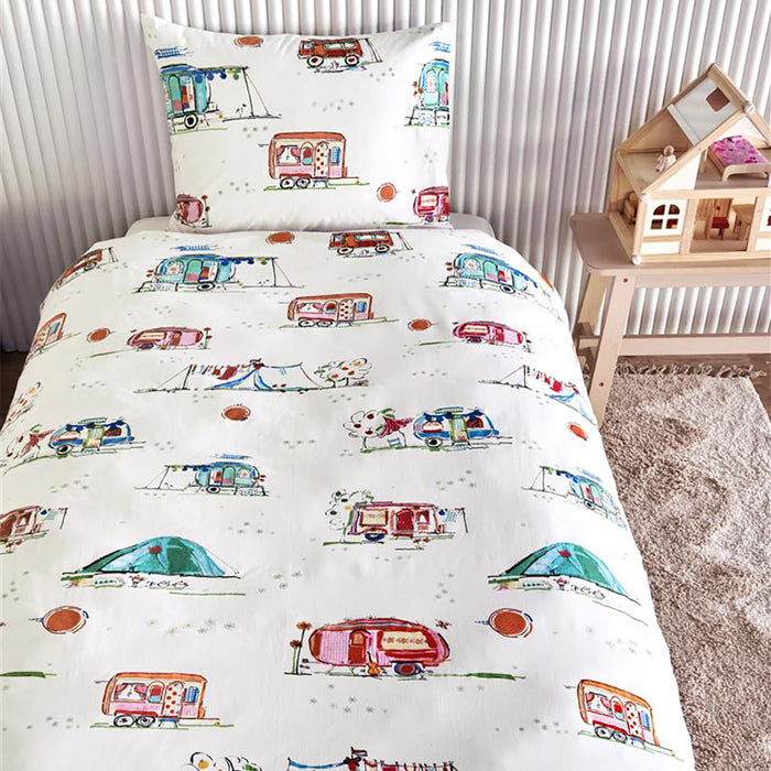 Beddinghouse Kids Race Cars Dekbedovertrek 140 x 200/220 cm