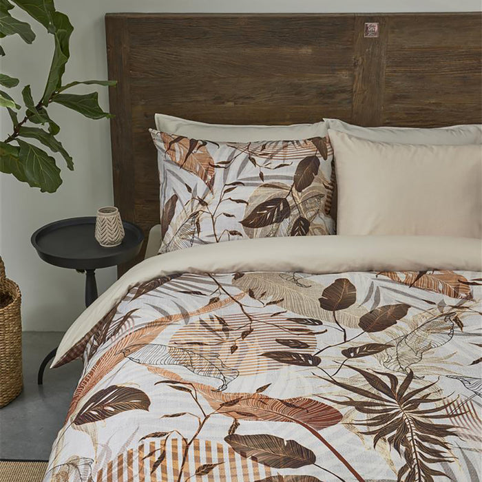 Riviera Maison Sunset Leafs Dekbedovertrek 140 x 200/220 cm