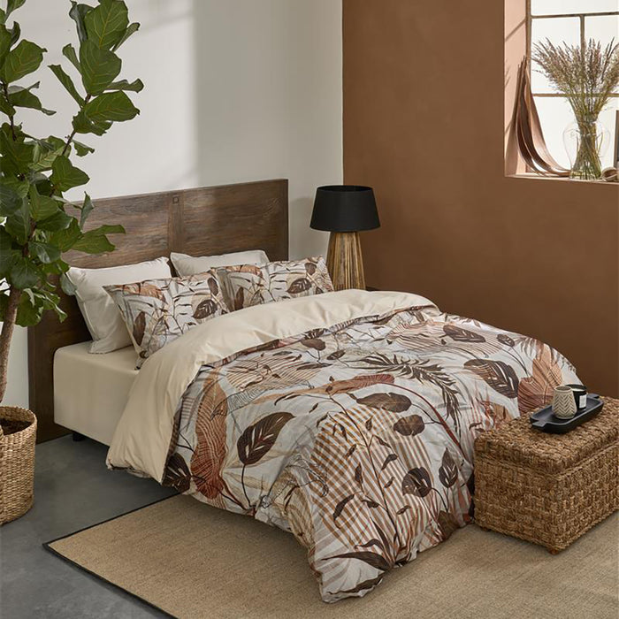 Riviera Maison Sunset Leafs Dekbedovertrek 200 x 200/220 cm