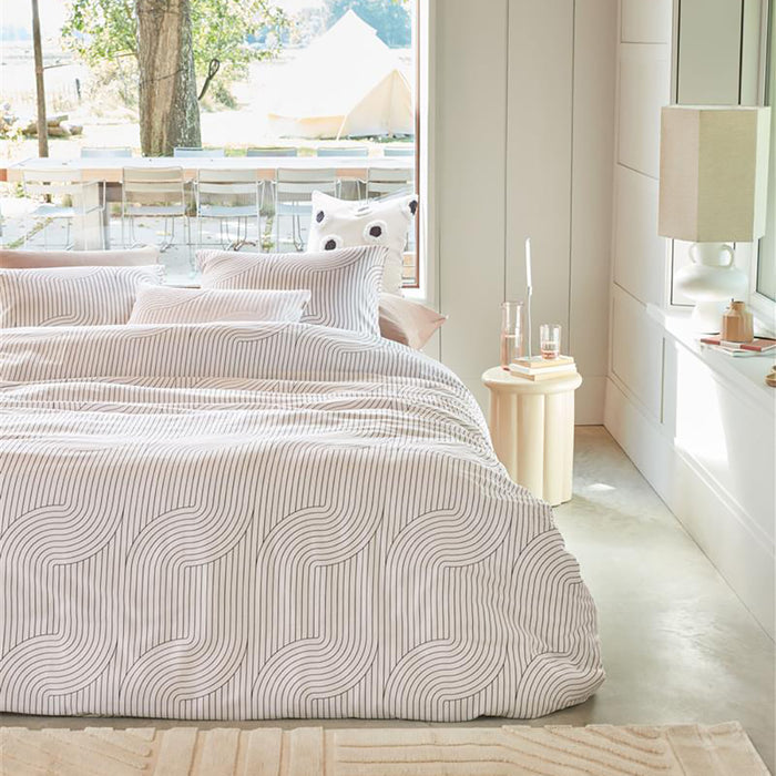 vtwonen Broom Bow Dekbedovertrek 140 x 200/220 cm - Natural