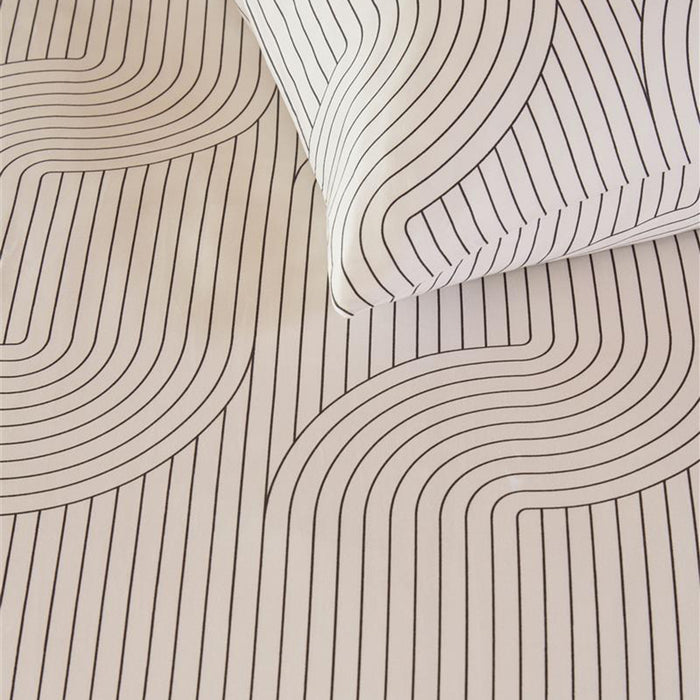 vtwonen Broom Bow Dekbedovertrek 140 x 200/220 cm - Natural