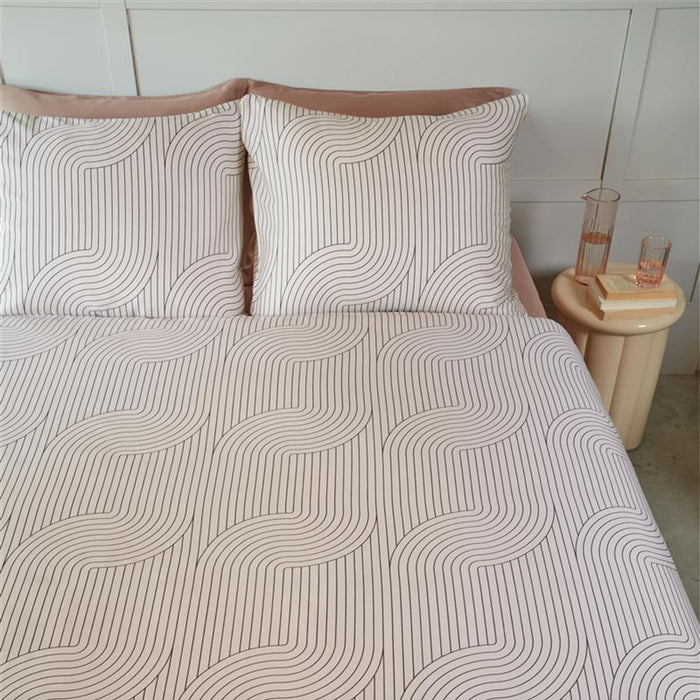 vtwonen Broom Bow Dekbedovertrek 140 x 200/220 cm - Natural