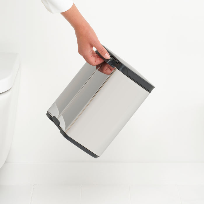 Brabantia Bo Afvalemmer 4 L - Brilliant Steel