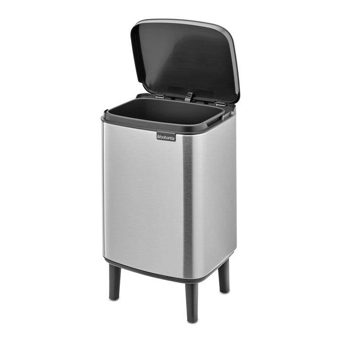 Brabantia Bo Hi Afvalemmer 7 L - Matt Steel FPP