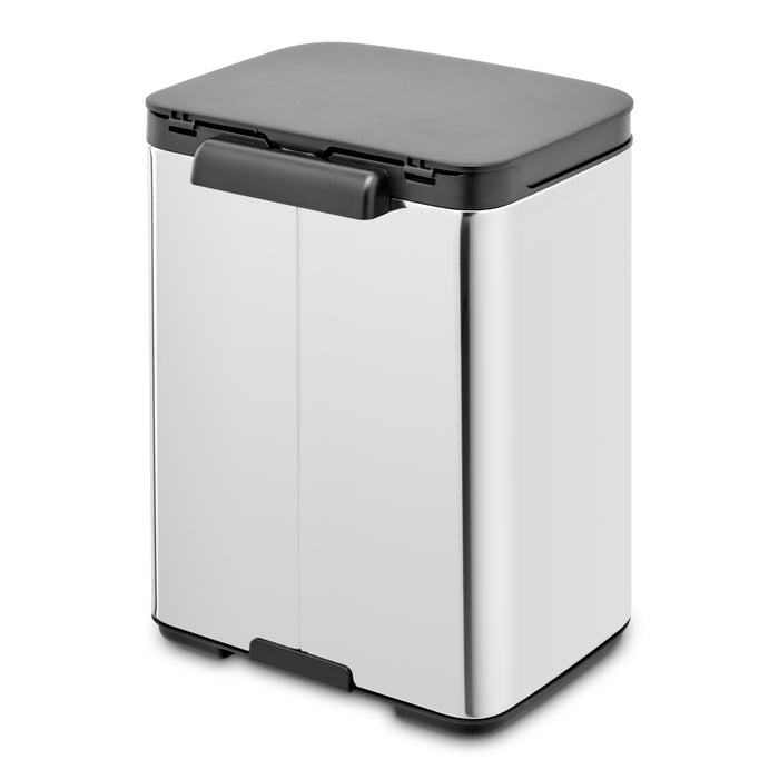 Brabantia Bo Afvalemmer 4 L - Brilliant Steel