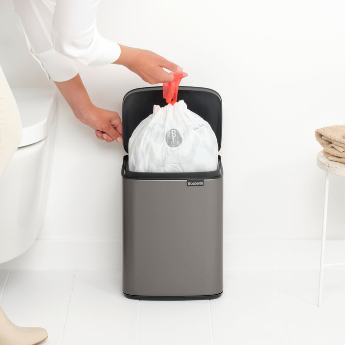 Brabantia Bo Afvalemmer 7 L - Platinum