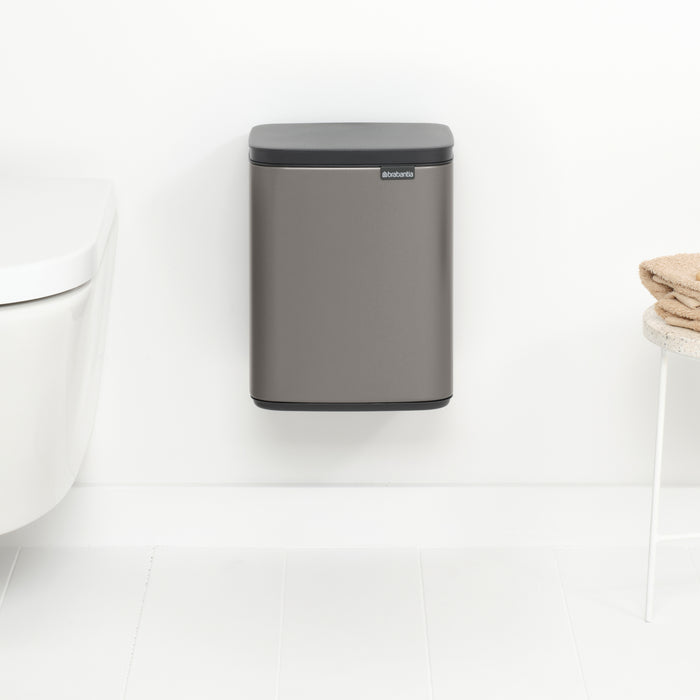 Brabantia Bo Afvalemmer 7 L - Platinum