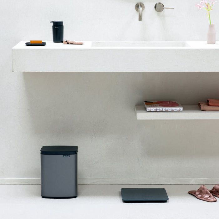 Brabantia Bo Afvalemmer 7 L - Platinum