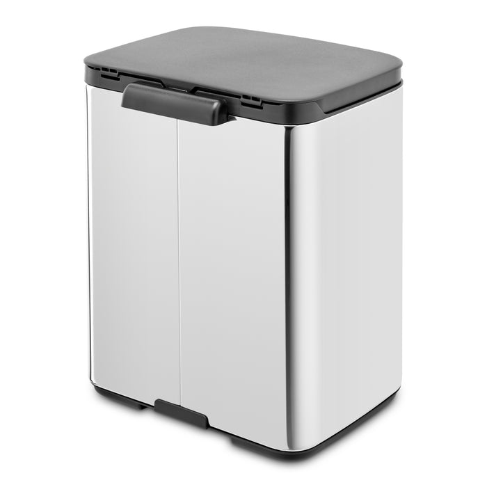 Brabantia Bo Afvalemmer 7 L - Brilliant Steel