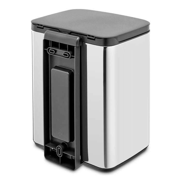 Brabantia Bo Afvalemmer 7 L - Brilliant Steel