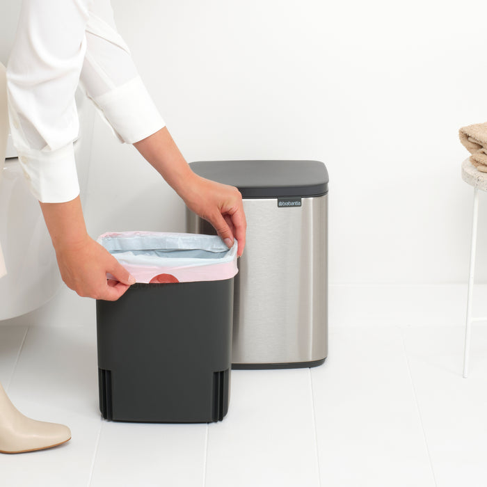 Brabantia Bo Afvalemmer 7 L - Matt Steel FPP