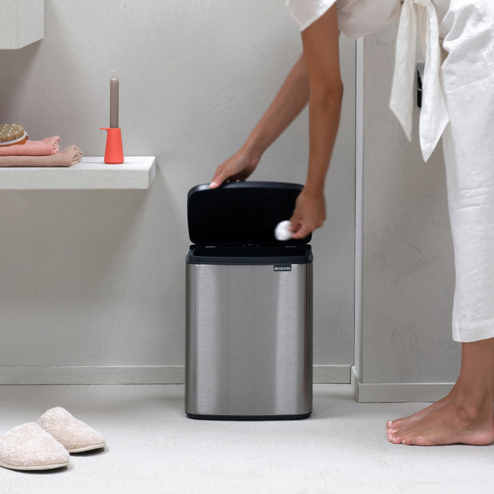 Brabantia Bo Afvalemmer 7 L - Matt Steel FPP