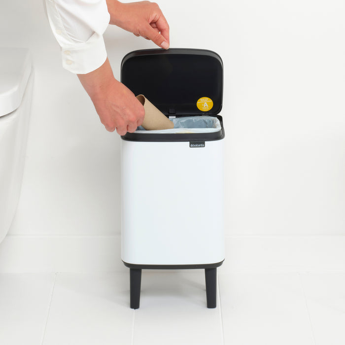 Brabantia Bo Hi Afvalemmer 4 L - White