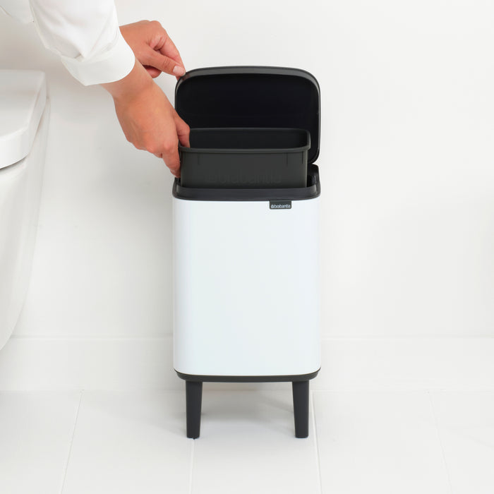 Brabantia Bo Hi Afvalemmer 4 L - White