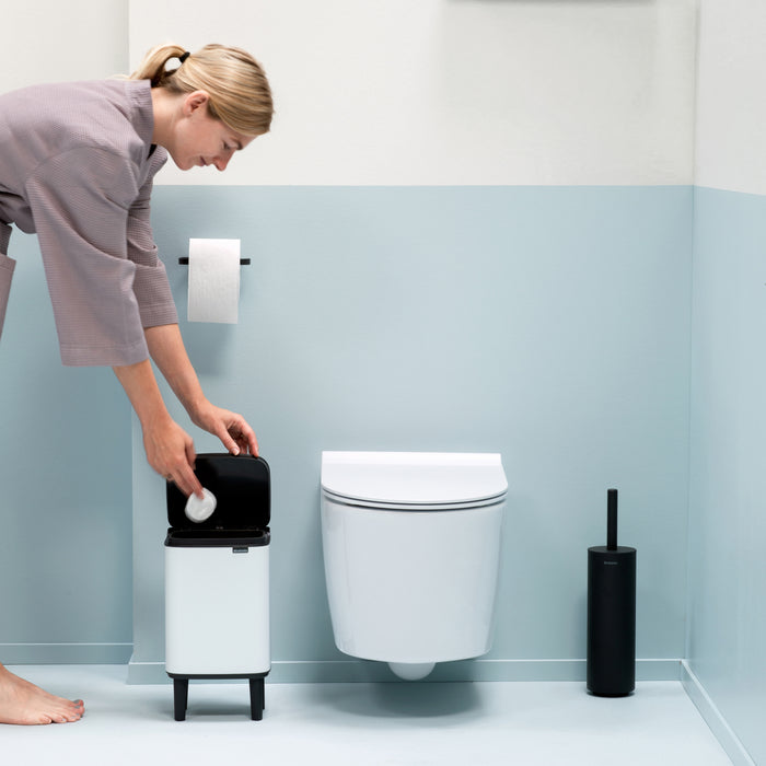 Brabantia Bo Hi Afvalemmer 4 L - White