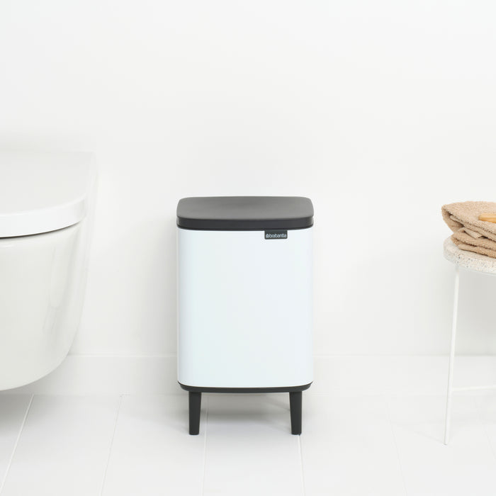 Brabantia Bo Hi Afvalemmer 7 L - White