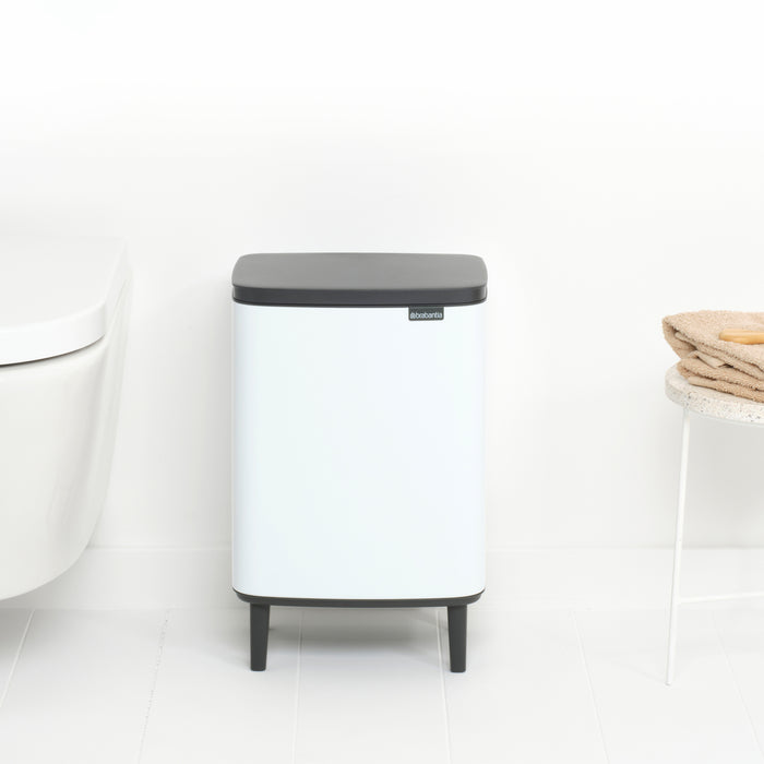 Brabantia Bo Hi Afvalemmer 12 L - White