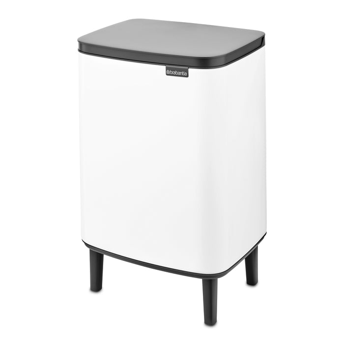 Brabantia Bo Hi Afvalemmer 12 L - White