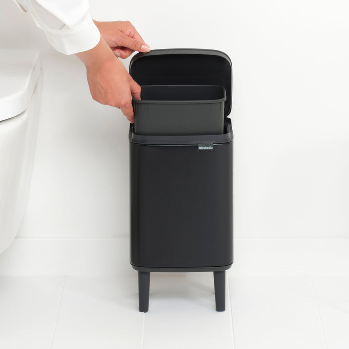 Brabantia Bo Hi Afvalemmer 4 L - Matt Black