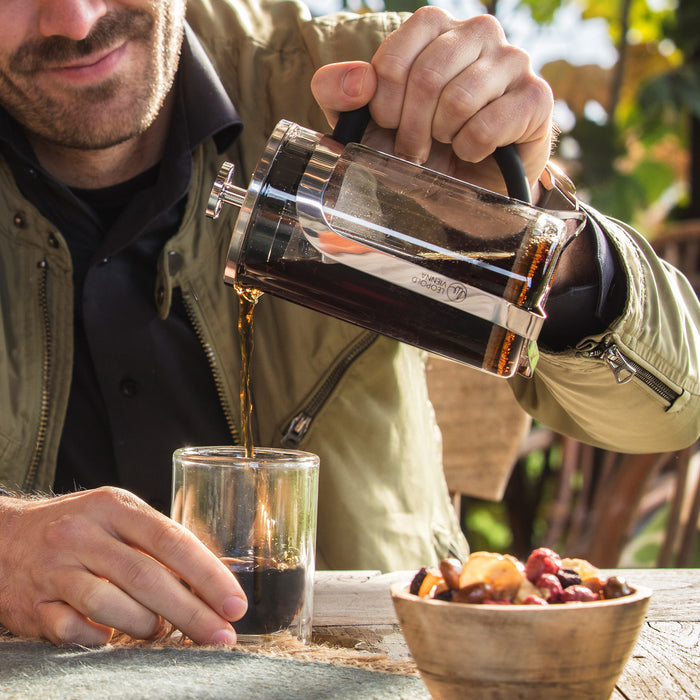 Leopold Vienna French Press Koffiemaker incl. 2 Glazen