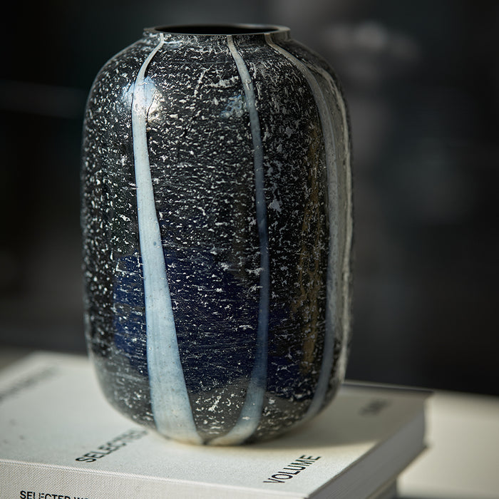 HKliving Glass Vaas - Monochrome