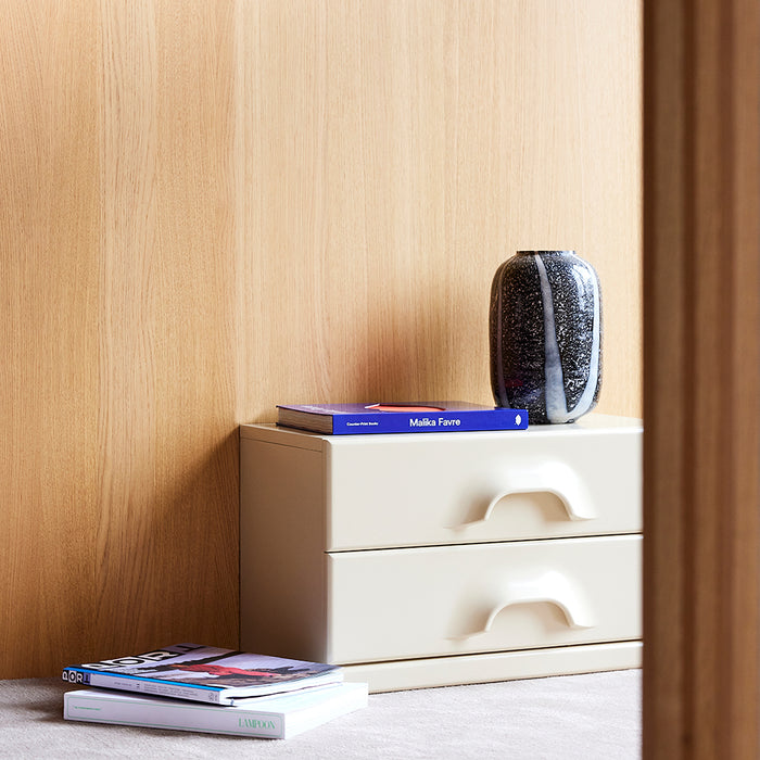 HKliving Glass Vaas - Monochrome