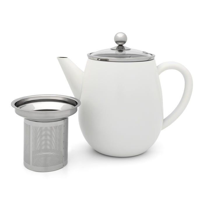 Bredemeijer Duet Eva Theepot 1,1 L - Wit