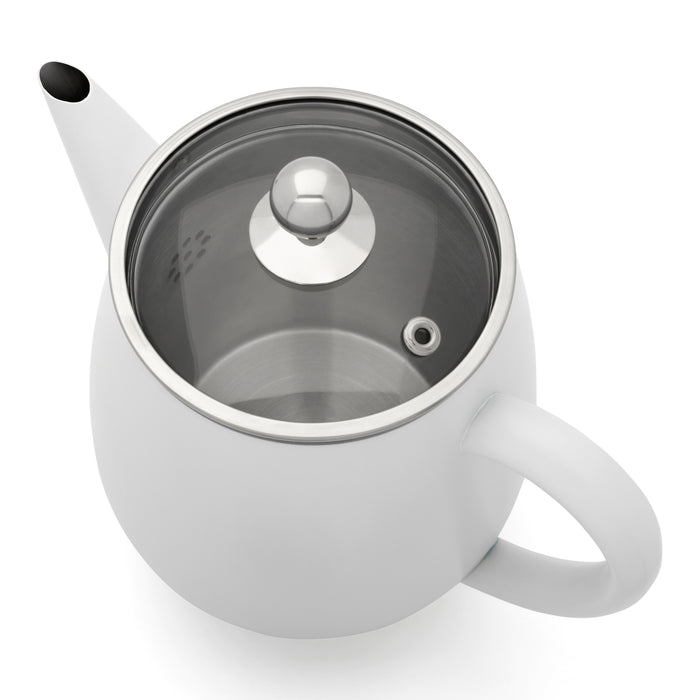 Bredemeijer Duet Eva Theepot 1,1 L - Wit