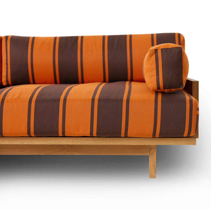 HKliving Teak Tuinbank - Retro