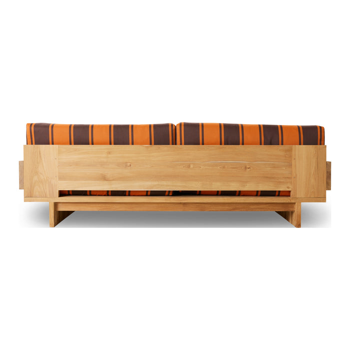 HKliving Teak Tuinbank - Retro