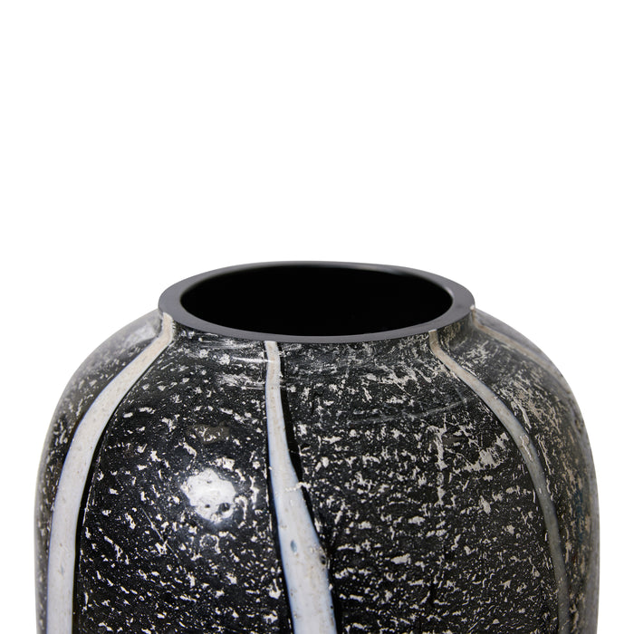 HKliving Glass Vaas - Monochrome