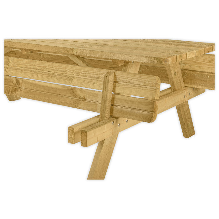GoedkopePicknicktafel Deluxe 240 Picknicktafel