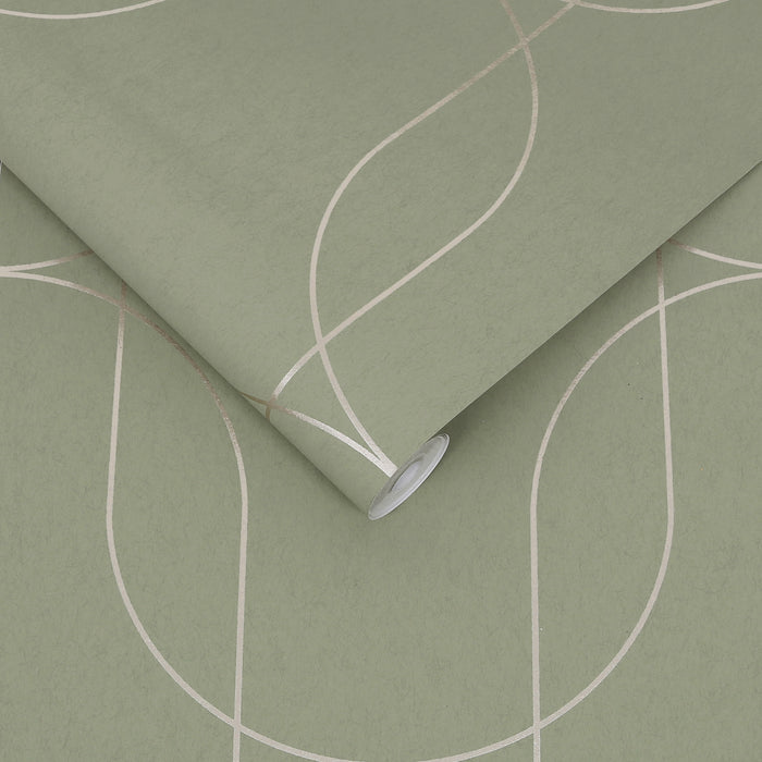 Graham & Brown - Vliesbehang - Palais Sage - 10mx52cm