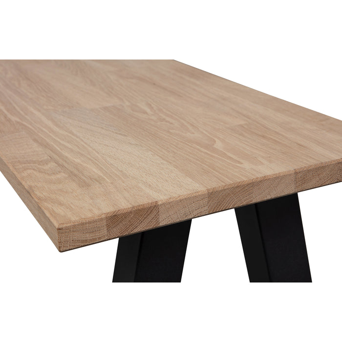 WOOOD Tablo Eetkamerbankje - Eiken - Naturel - 46x160x35