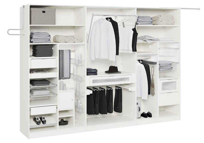 Jutzler Grafiet | Donker Spiegel Draaideurkast 6 deuren