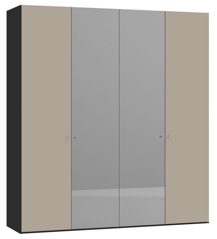 Jutzler Kazi Draaideurkast Glas met Vier Deuren