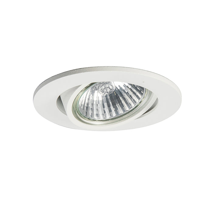 QAZQA Set van 6 inbouwspots wit kantelbaar - Cisco