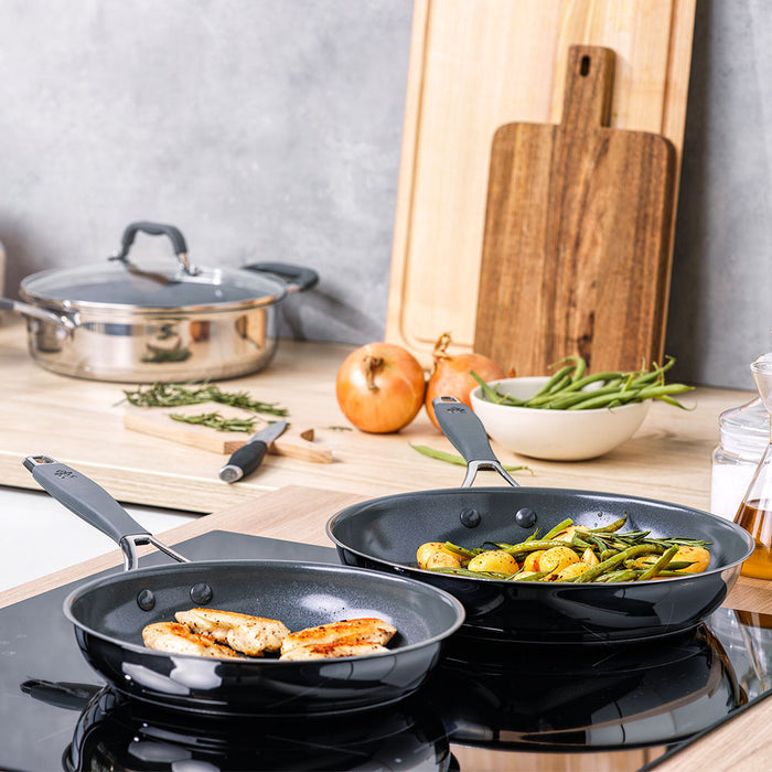 BK Control koekenpannenset 24 en 28 cm