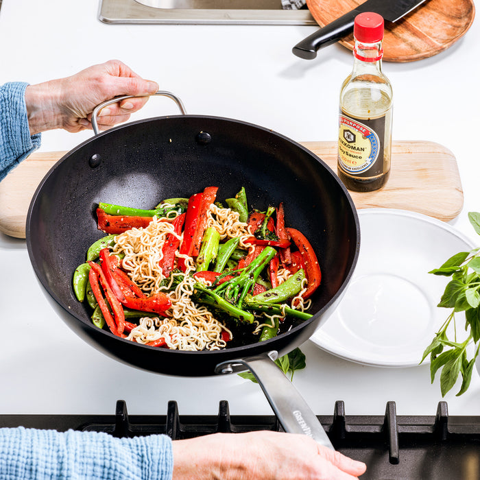 GreenPan Copenhagen wokpan 30cm - 4.8l - met extra handvat - PFAS-vrij