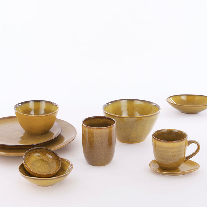 Mica Decorations Tabo Dinerbord - Ø26,5 cm - Oker