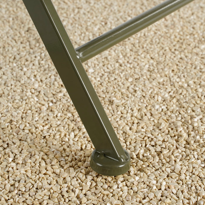 Mica Decorations Tierra Bistrotafel - H70 x Ø60 cm - Donkergroen