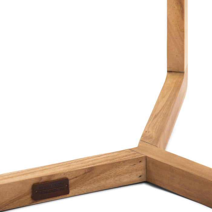 Riviera Maison Bijzettafel buiten - Lovina Dia 60 - Bruin