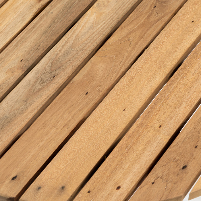 Riviera Maison Bijzettafel buiten - Lovina Dia 60 - Bruin