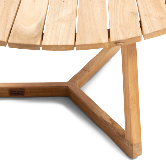 Riviera Maison Bijzettafel buiten - Lovina Dia 80 - Bruin